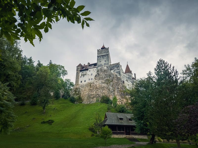 The Medieval Bran Fortress Known As Dracula Castle in Transylvania ...