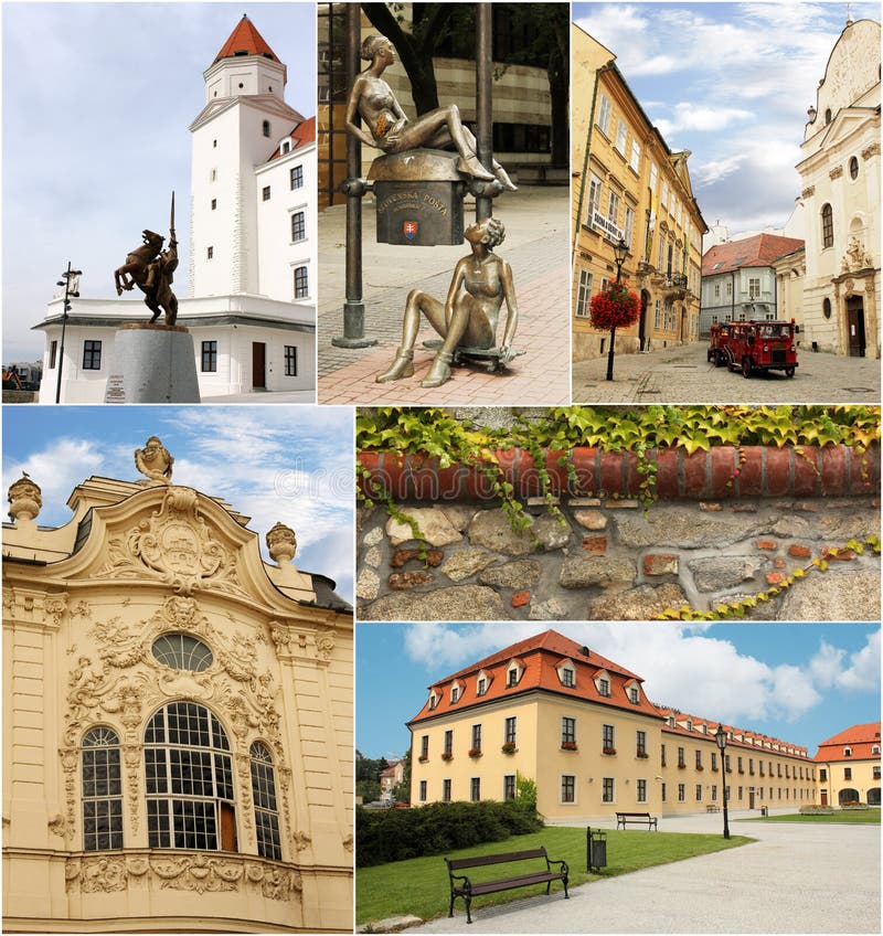 Medieval Bratislava Collage