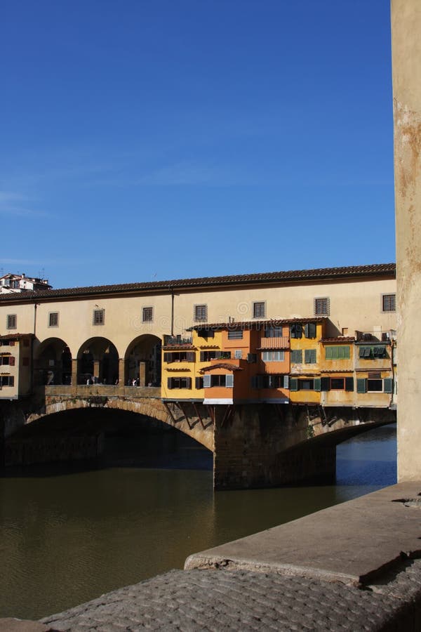 Medieval bridge Ponte Vecchio in Florence