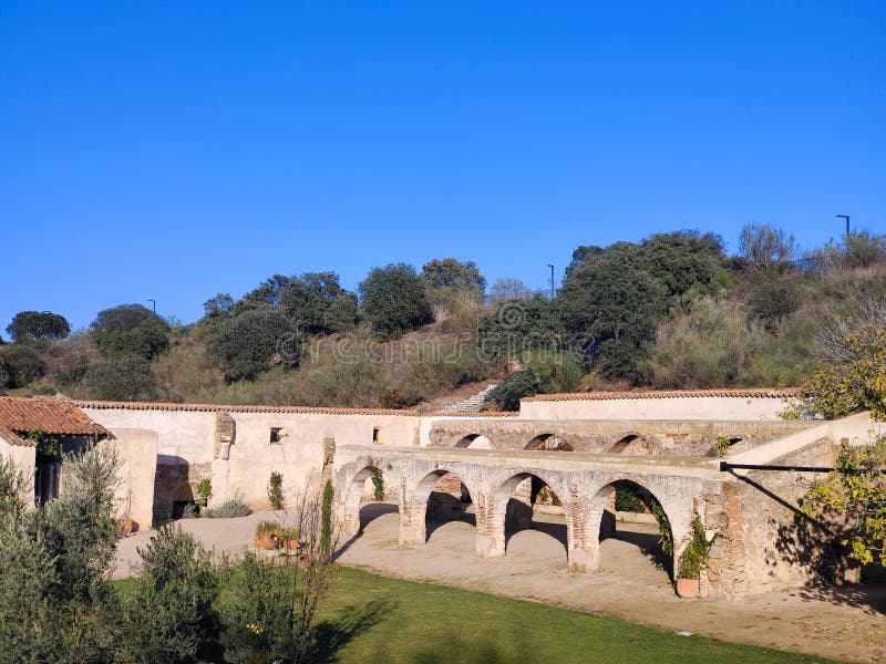 Medieval brug royalty-vrije stock afbeelding