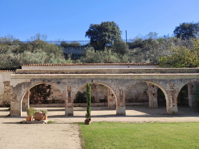 Medieval brug royalty-vrije stock afbeelding