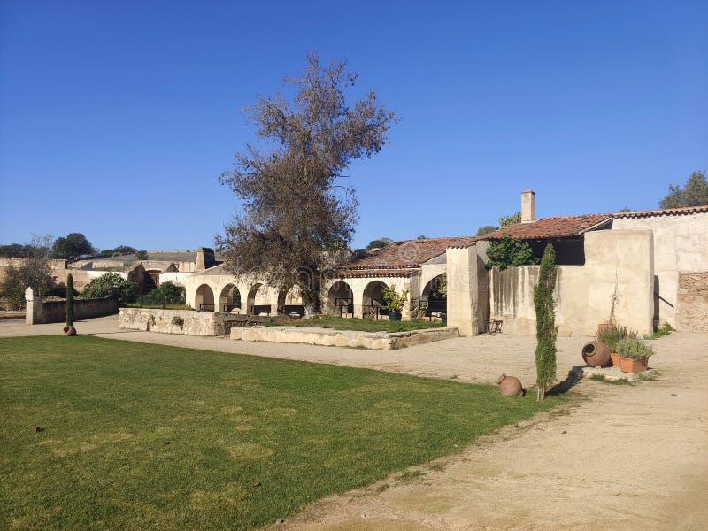 Medieval brug stock foto