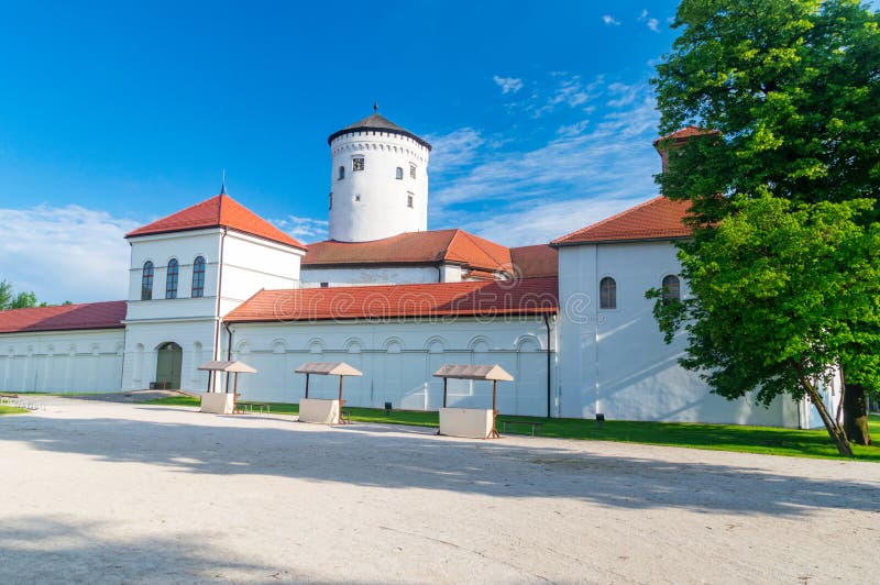 Medieval Budatin Castle Slovak: Budatinsky zamok near Zilina, Slovakia, Europe