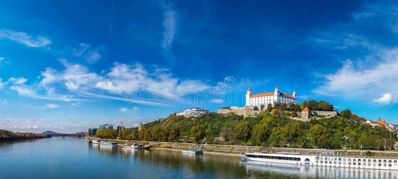 Medieval castle  in Bratislava, Slovakia