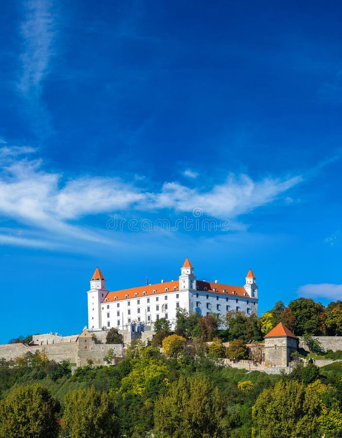 Medieval castle in Bratislava, Slovakia