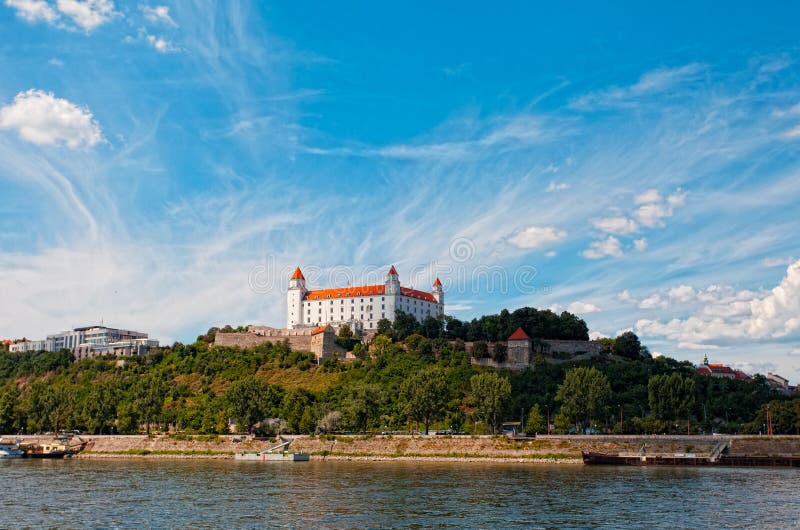 Medieval castle on the hill