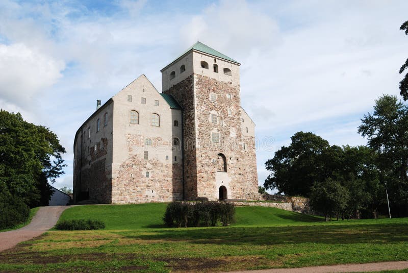 Medieval castle in Turku, Finland