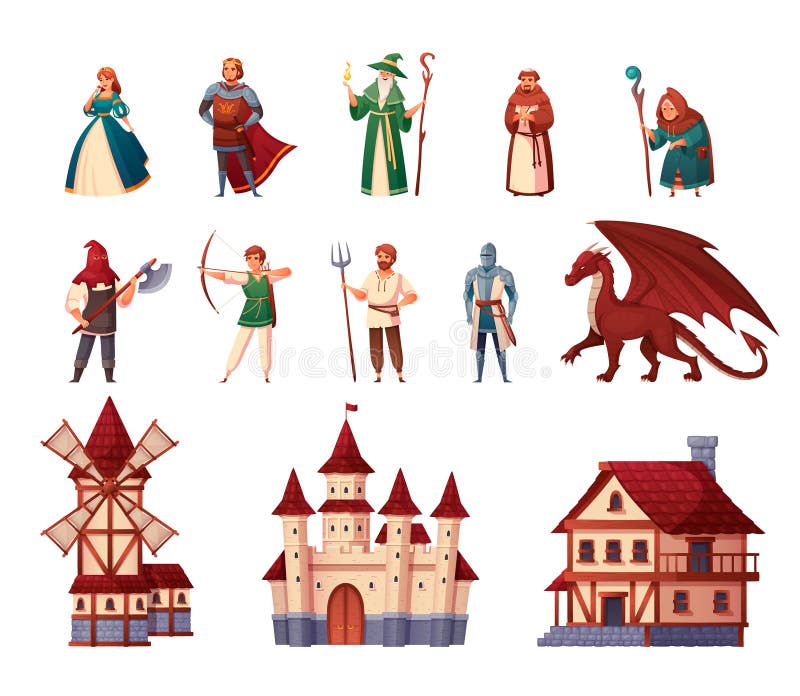 Medieval Characters Set