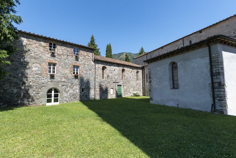 Medieval church at Diecimo, Lucca