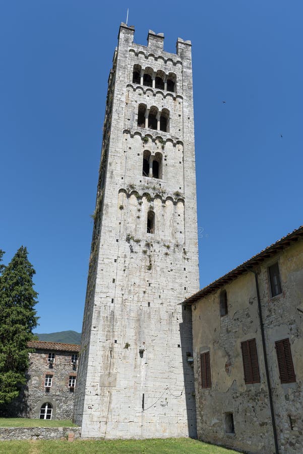 Medieval church at Diecimo, Lucca