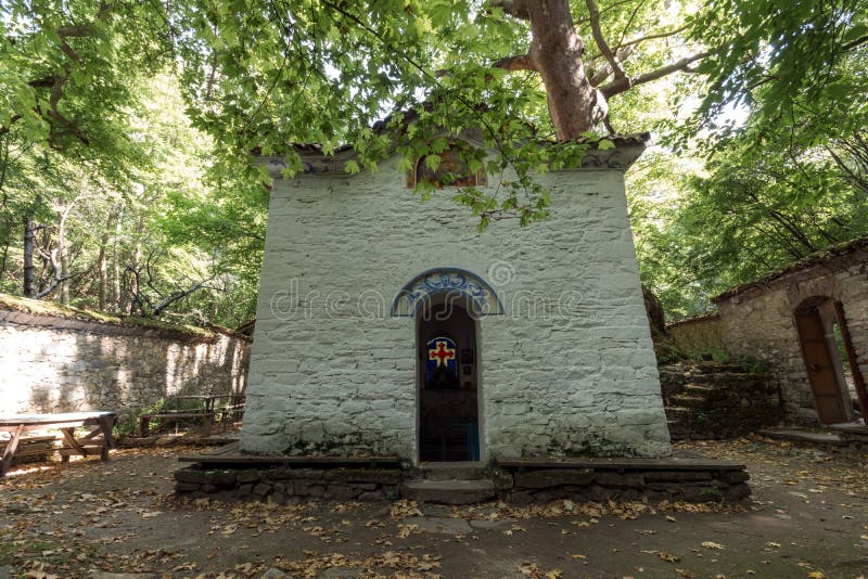 Medieval Church with Spring of water near Bachkovo Monastery, Bulgaria