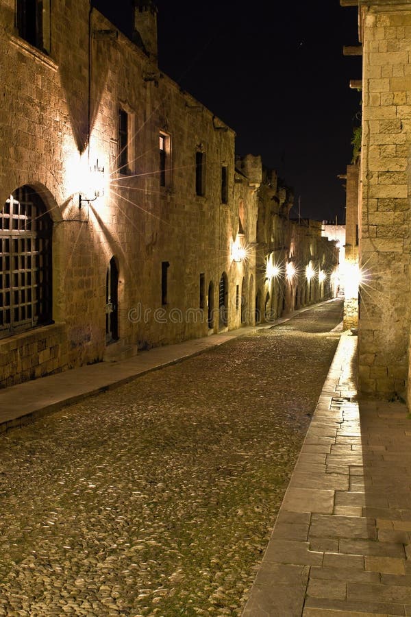 Medieval city of Rhodes in Greece