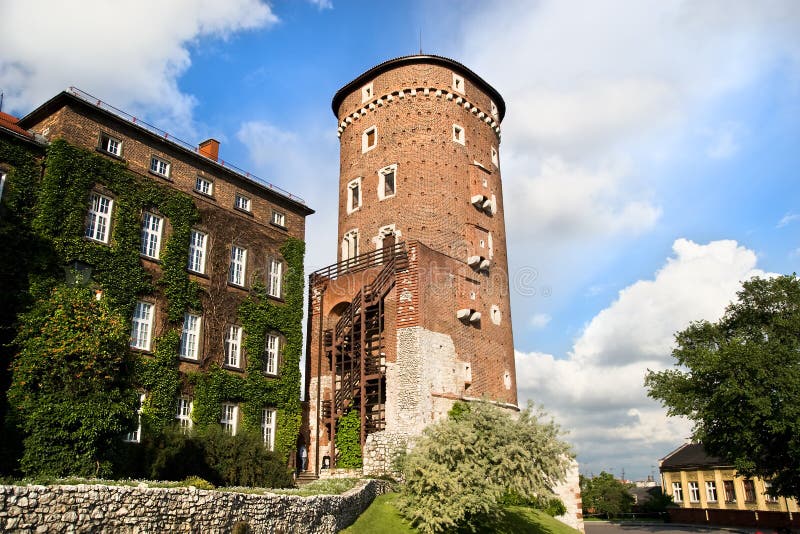 Medieval Defence Tower in Wawel Royal Castle