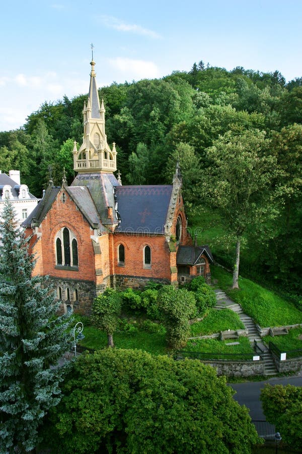 Medieval English church in Prague