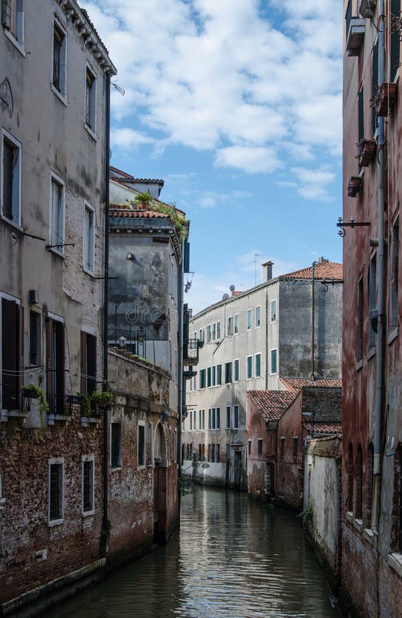 Canal In Venice Stock Image Image Of Window Dampness