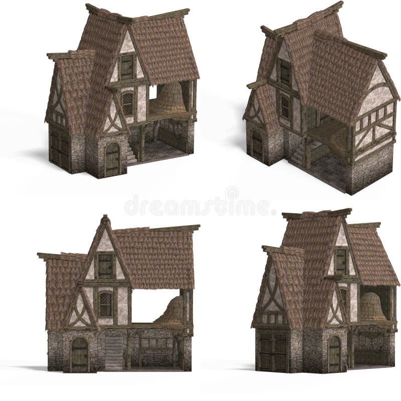 Medieval Houses - Barn