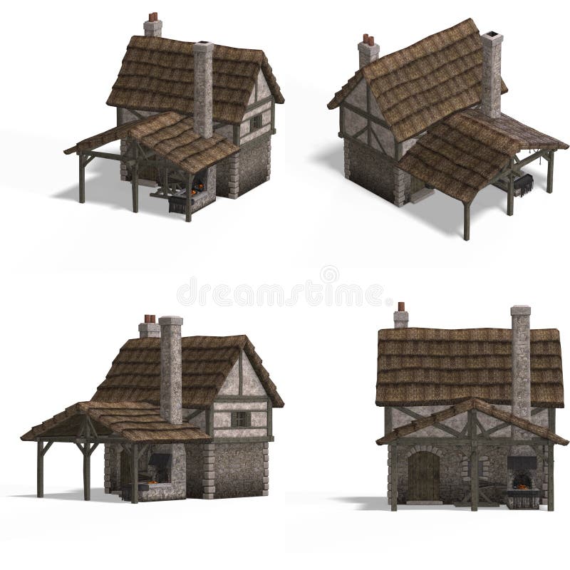 Medieval Houses - Smithy