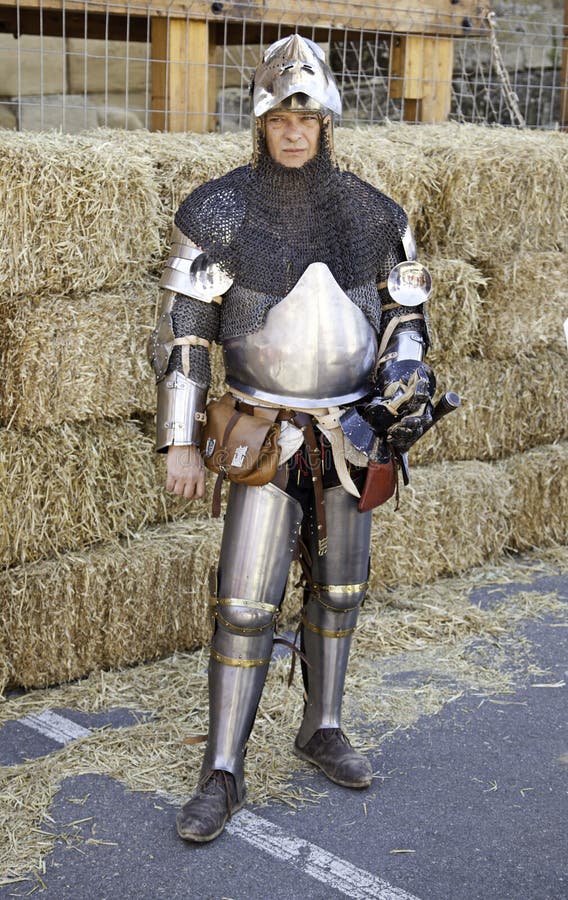 Medieval knight editorial stock photo. Image of helmet - 32138473