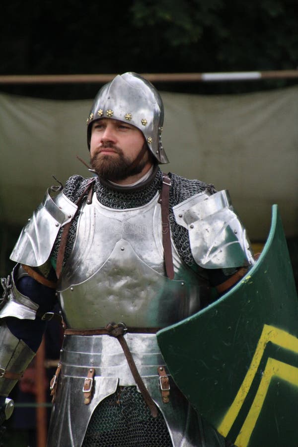 Medieval Knight Tournament editorial photography. Image of outdoors ...
