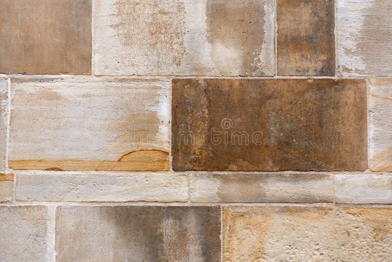 Medieval Limestone Blocks Close Up Texture Stock Photo Image of