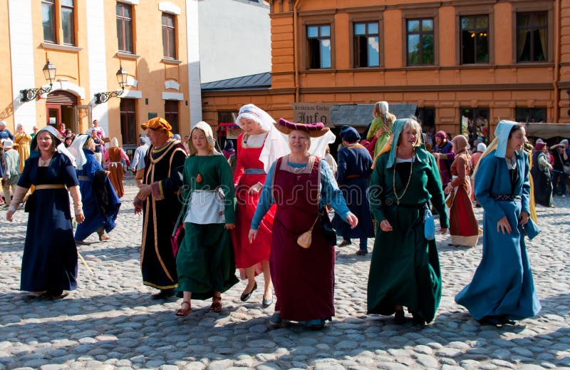 Medieval market editorial photo. Image of adolescence - 13251906