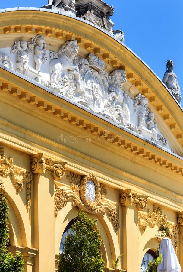 Medieval Orangerie Baroque Castle in Kassel, Germany