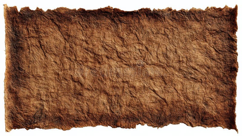 Medieval Parchment Texture in High Detail, Ideal for Creating Blank Documents or Backgrounds for Art and Writing royalty free stock photography