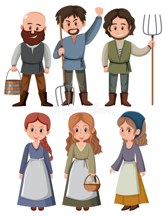 Peasants Stock Illustrations – 561 Peasants Stock Illustrations