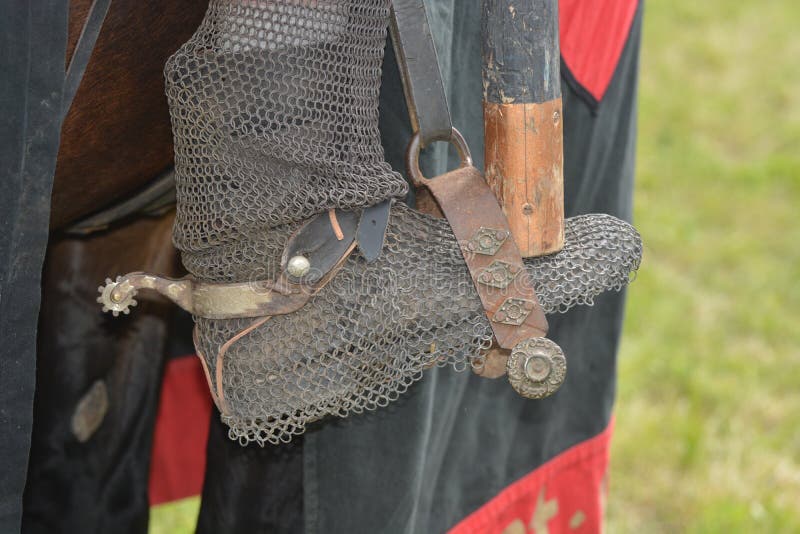 Medieval Riding Boot In Stirrup Stock Image Image 40813335