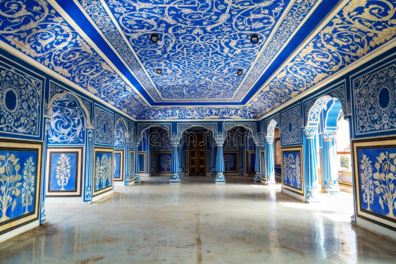 250 Royal Interior Jaipur Palace India Stock Photos - Free & Royalty ...