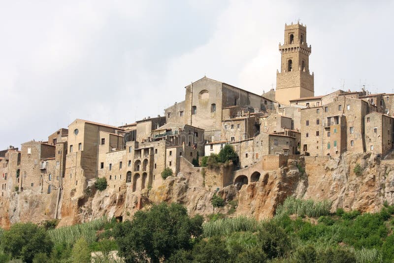 Medieval town of Pitigliano, Tuscany in Italy