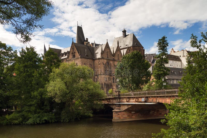 Medieval university of Marburg, Hesse, Germany
