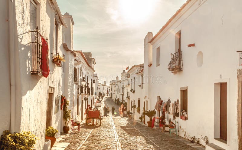 Medieval Village Monsaraz in Alentejo Portugal