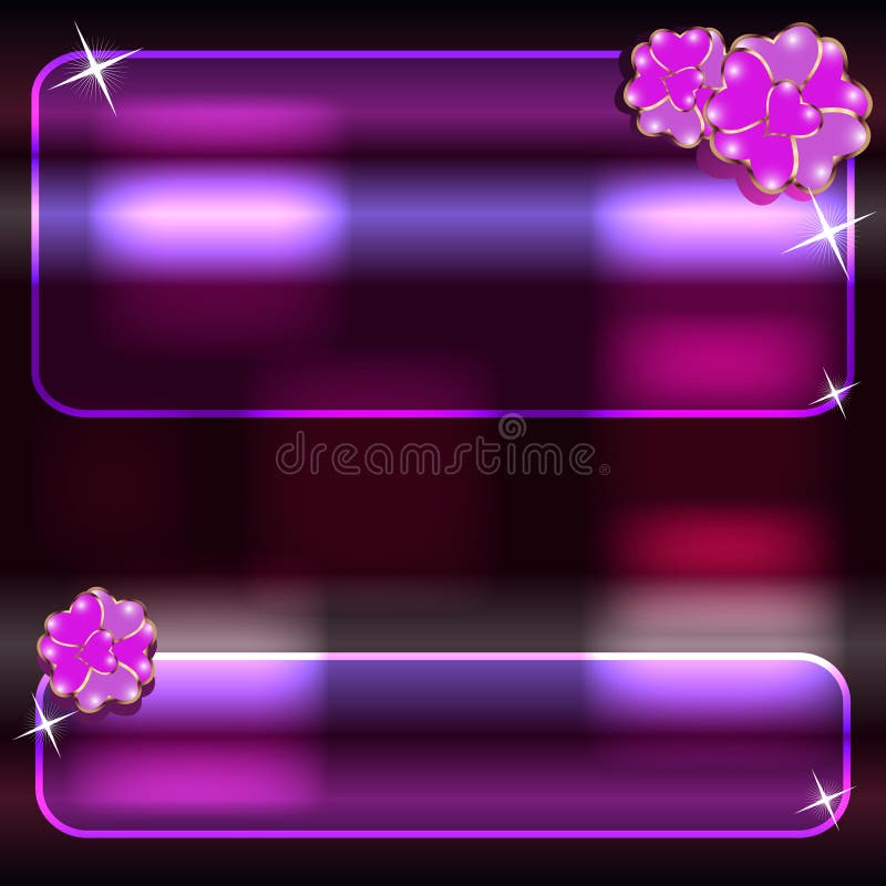 Medii abstracte strălucitoare royalty free illustration