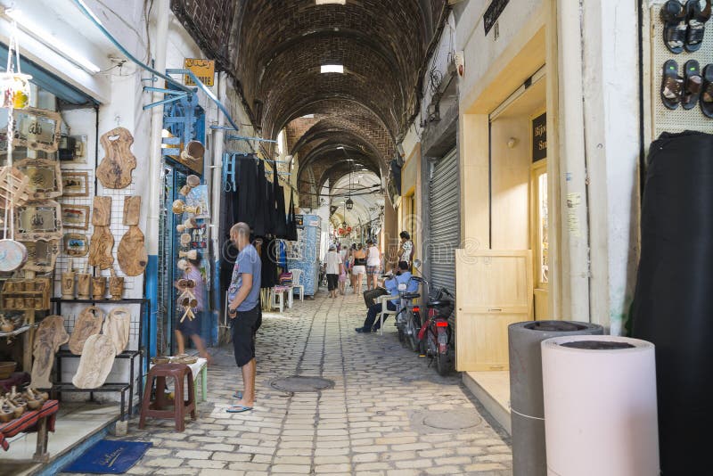 One of the streets in Tunis , capitol of Tunisia .Africa. Historic place in Tunis in Medina . One of the streets in Tunis , capitol of Tunisia .Africa. Historic place in Tunis in Medina .