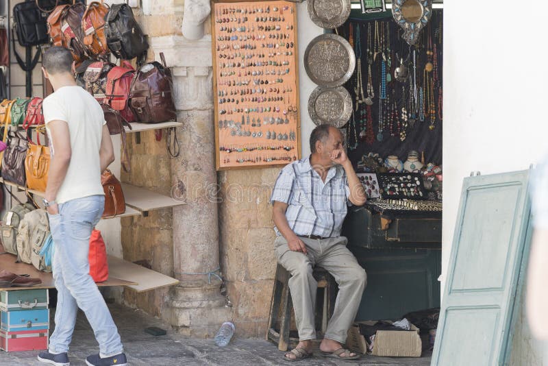 One of the streets in Tunis , capitol of Tunisia .Africa. Historic place in Tunis in Medina . One of the streets in Tunis , capitol of Tunisia .Africa. Historic place in Tunis in Medina .