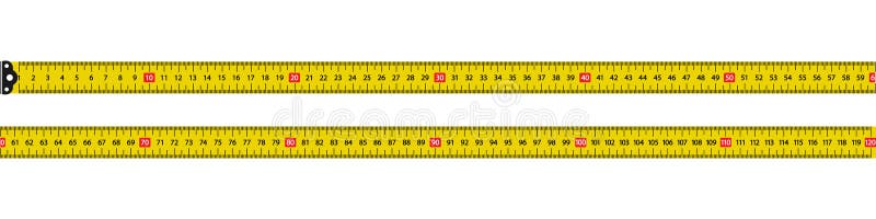 desinfectar episodio Botánico Medir La Cinta Con Cm. Regla Amarilla Con Métrica De Escala. Línea De Cinta  Con Milímetro Centímetro Y Metro. Cinta De Medida Larg Stock de ilustración  - Ilustración de vector, industria: 247490941