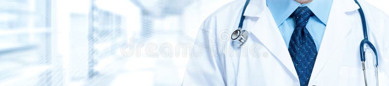 Medische arts met stethoscoop