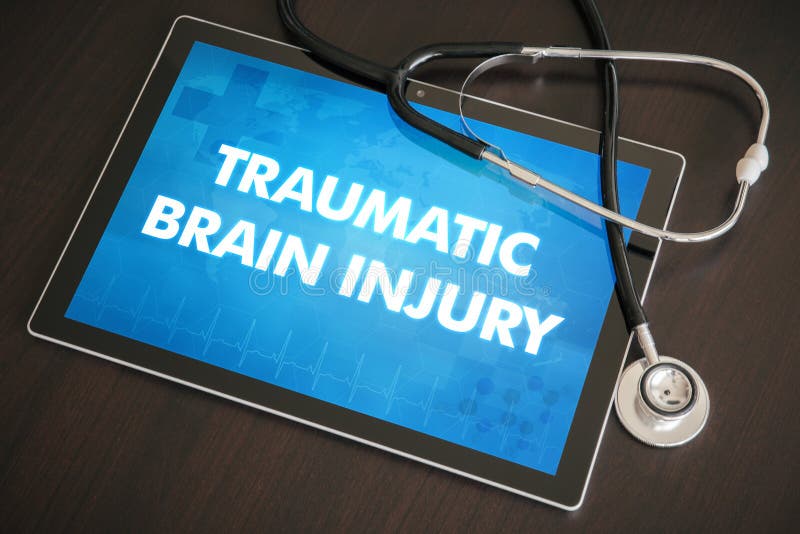 Medische diagnose de traumatische van de hersenenverwonding (neurologische wanorde)