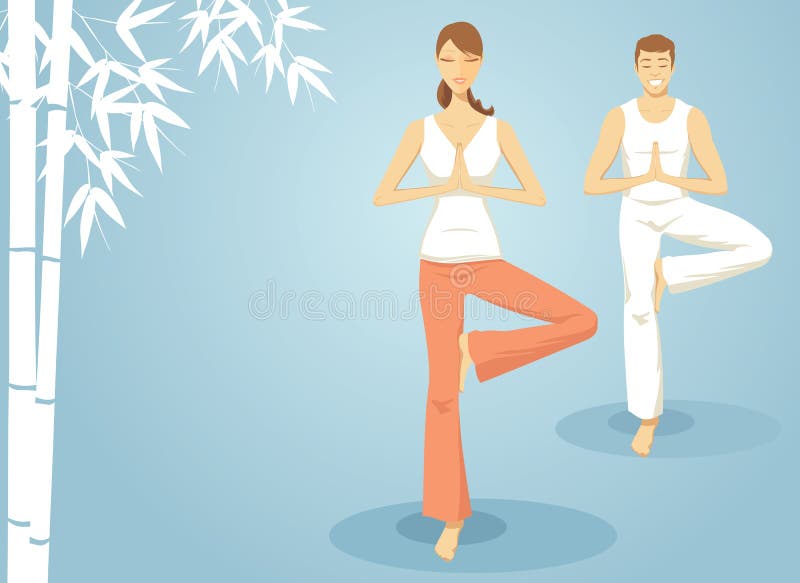 Meditate vector illustration