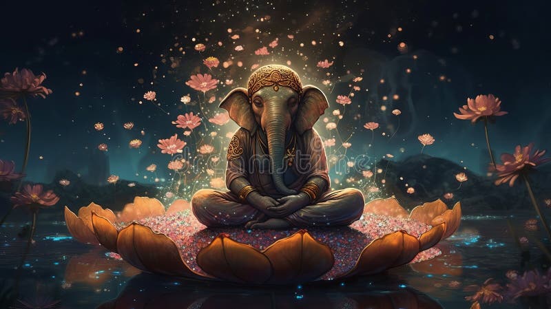 meditating-elephant-sitting-yoga-generative-ai-277199163.jpg
