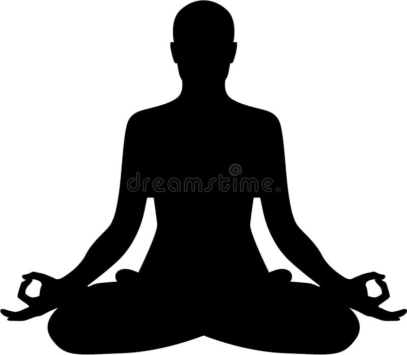 Download Meditation Relaxation Silhouette Stock Vector ...