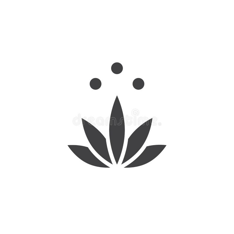 Meditation icon vector, filled flat sign, solid pictogram isolated on white. Lotus flower symbol, logo illustration. Meditation icon vector, filled flat sign, solid pictogram isolated on white. Lotus flower symbol, logo illustration.