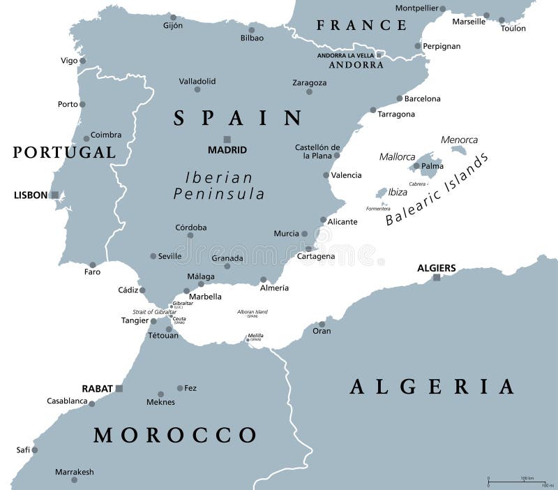 Vetores de Portugal Mapa Político e mais imagens de Mapa de país - Mapa de  país, Sevilha, Algarve - iStock