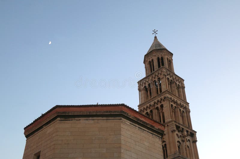 Mediterranean Architecture in Split, Croatia stock image