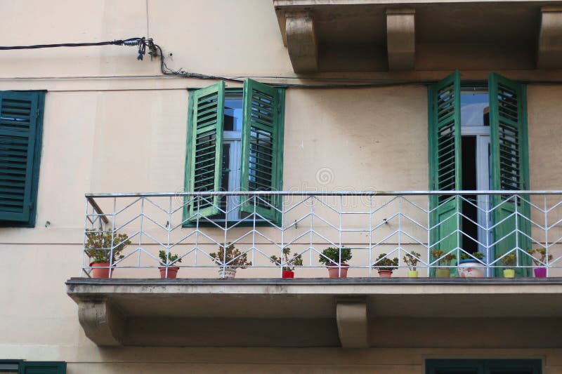 Mediterranean Architecture in Split, Croatia stock photo