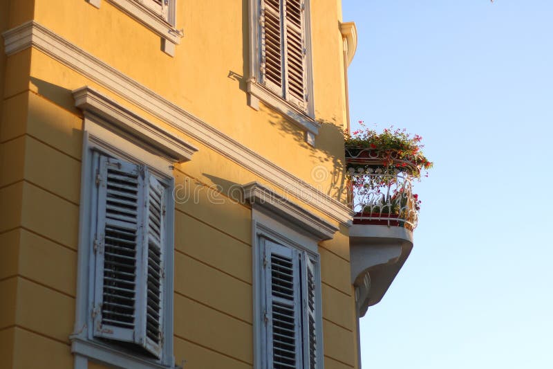 Mediterranean Architecture in Split, Croatia royalty free stock images