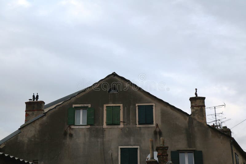 Mediterranean Architecture in Split, Croatia stock image