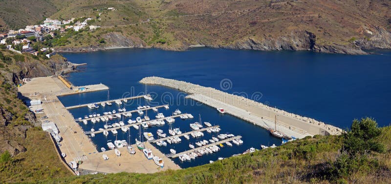 Mediterranean marina panorama