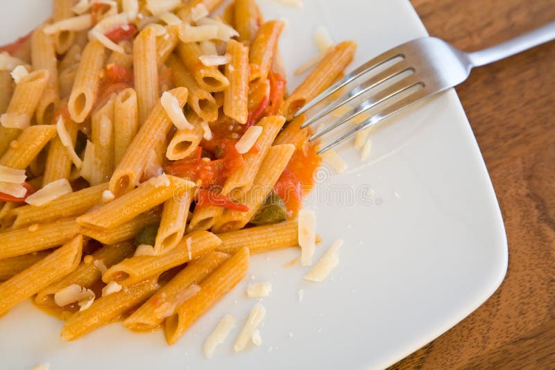 Mediterranean pasta stock photo. Image of traditional - 47488028